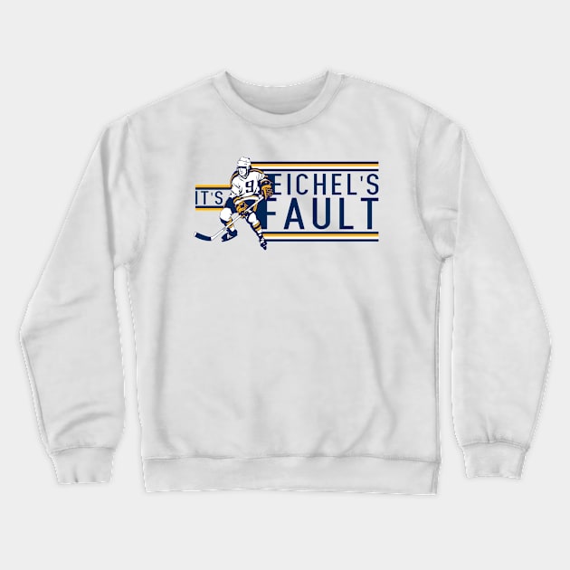 It's All His Fault! It's All His Fault! It's All His Fault! Crewneck Sweatshirt by CineFluxProd